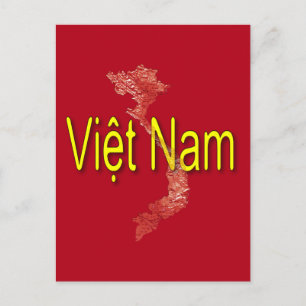 Vietnam Postkarte