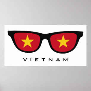 Vietnam präsentiert Sondertexte und Farbposter Poster