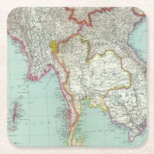 Vietnam Rechteckiger Pappuntersetzer