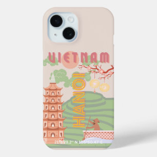 Vietnam Reise Kunst, Vintage Case-Mate iPhone Hülle