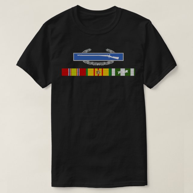 Vietnam RIbbons SVC Bar w CIB T-Shirt (Design vorne)