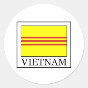 Vietnam Runder Aufkleber
