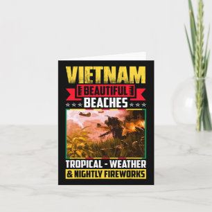 Vietnam Schöne Strände Tropenwetter Karte