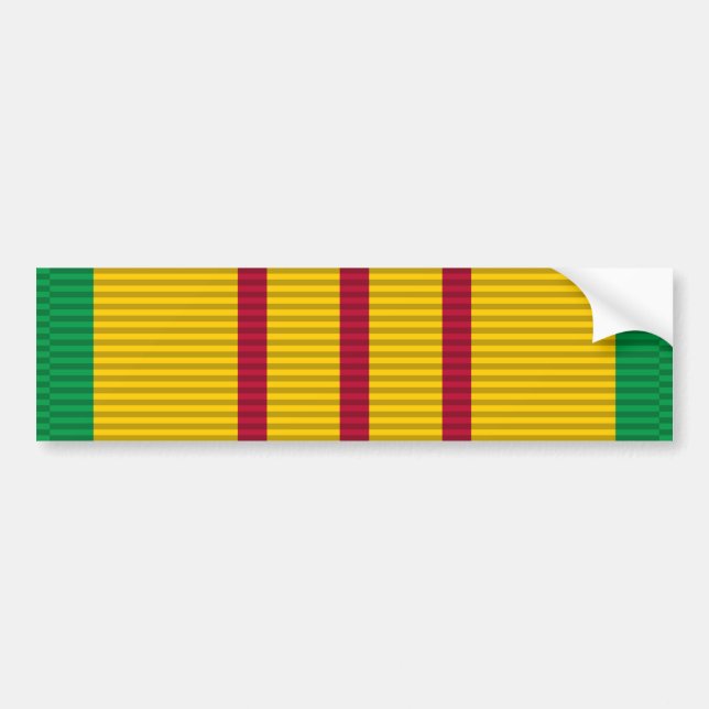 Vietnam Service Medal Band Autoaufkleber (Vorne)