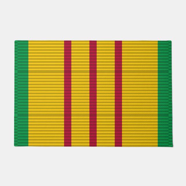 Vietnam Service Medal Band Fußmatte (Vorderseite)