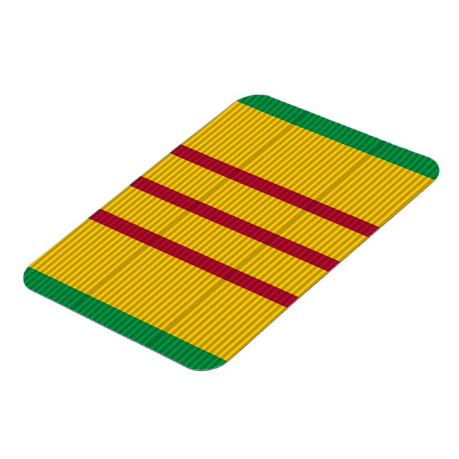 Vietnam Service Medal Band Magnet (Linke Seite)