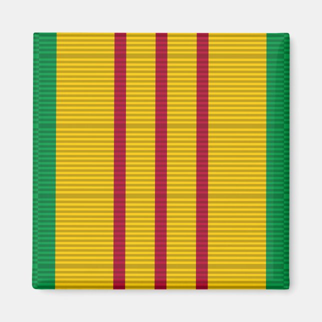 Vietnam Service Medal Band Magnet (Vorne)