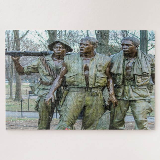 Vietnam Soldiers Memorial Washington Puzzle (Horizontal)