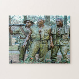 Vietnam Soldiers Memorial Washington Puzzle
