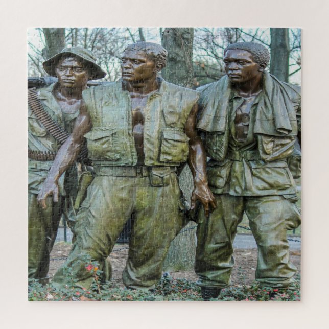 Vietnam Soldiers Memorial Washington Puzzle (Vertikal)
