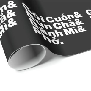 Vietnam Street Food Geschenkpapier