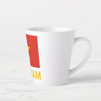 Vietnam - Tasse der Roten Flagge mit dem Gelben St