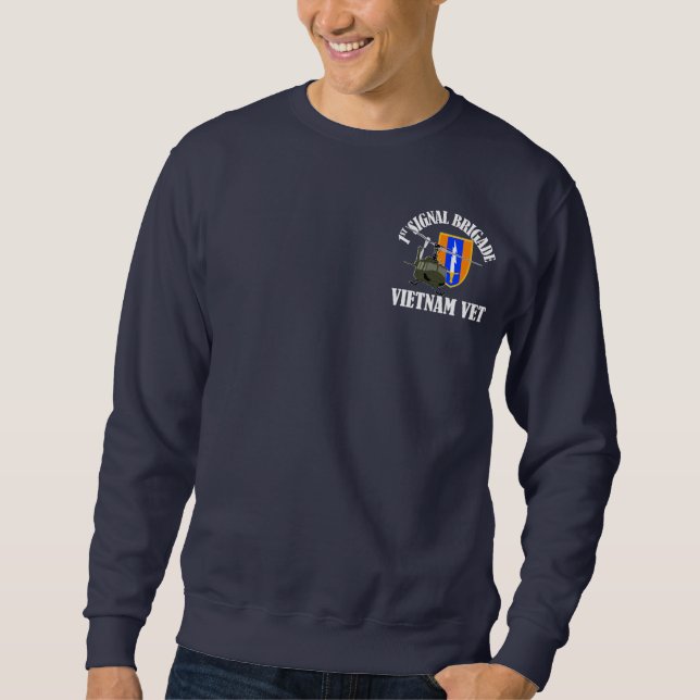 Vietnam-Tierarzt - 1. SigBde Sweatshirt (Vorderseite)