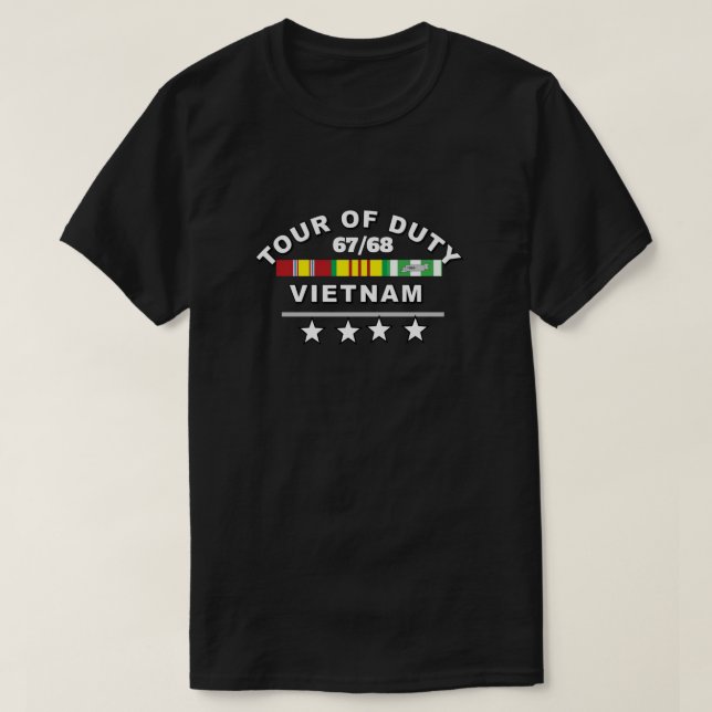 VIETNAM TOUR OF DUTY 67 T-Shirt (Design vorne)
