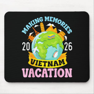 Vietnam Urlaub 2026 Reise Erinnerungen Familie Mousepad
