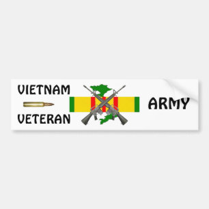 Vietnam Vet ARMY Autoaufkleber
