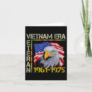 Vietnam Veteran-Ära 1961 1975 Gedenkflagge Karte