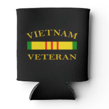 Vietnam Veteran Custom Can Cooler