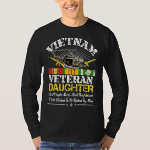 Vietnam Veteran Daughter, die von meinem Helden Mi T-Shirt