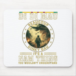 Vietnam Veteran Di Mau, Vietnamkrieg Gedächtnis, M Mousepad