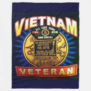 VIETNAM VETERAN FLEECEDECKE
