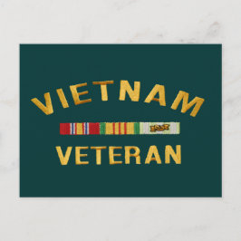 Vietnam Veteran Geschenke Postkarte