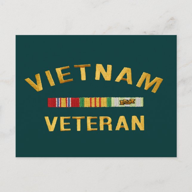 Vietnam Veteran Geschenke Postkarte (Vorderseite)