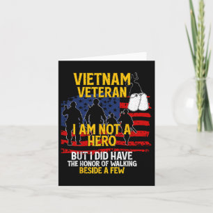 Vietnam Veteran, ich bin kein Held, Veteran Karte