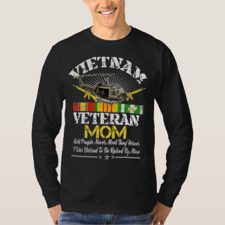 Vietnam - Veteran-Mama, die von meiner Helden-Mili T-Shirt