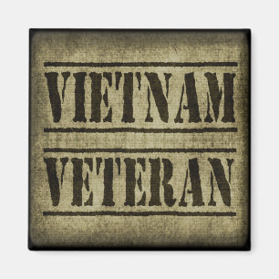 Vietnam - Veteran Militär Magnet