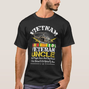 Vietnam Veteran Onkel, der von meinem Helden-Milit T-Shirt