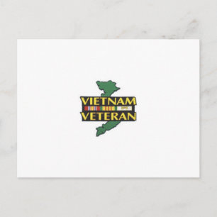 Vietnam Veteran Postkarte