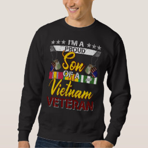 Vietnam Veteran Proud Son T-Shirts Men Boys