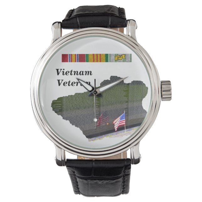 Vietnam-Veteran-Uhr Armbanduhr (Vorderseite)