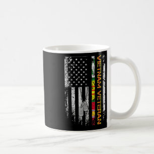 Vietnam Veteran Vintag Flag Memorial Patriotic Kaffeetasse