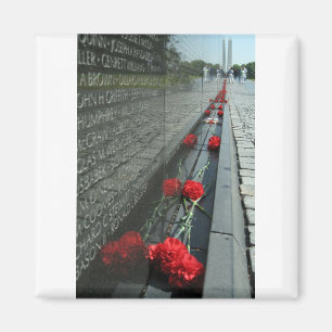 Vietnam-Veterane Denkmal-Wand Magnet