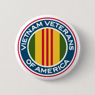 Vietnam-Veterane von Amerika-Logo Button