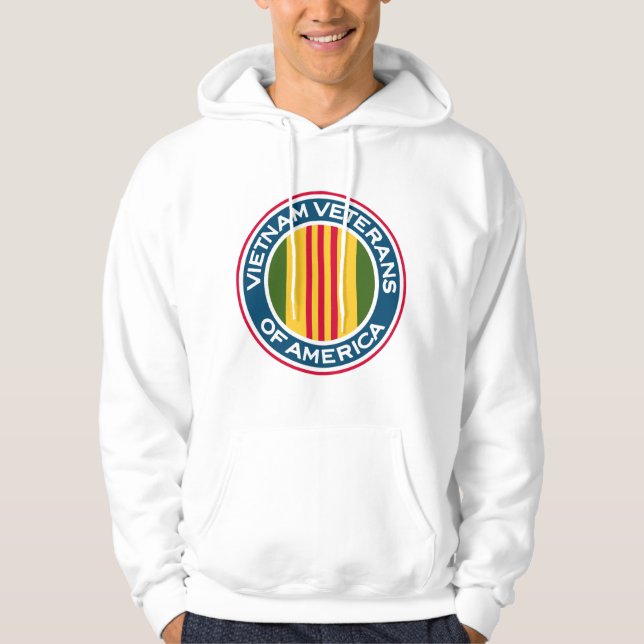 Vietnam-Veterane von Amerika-Logo Hoodie (Vorderseite)