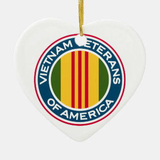 Vietnam-Veterane von Amerika-Logo Keramik Ornament