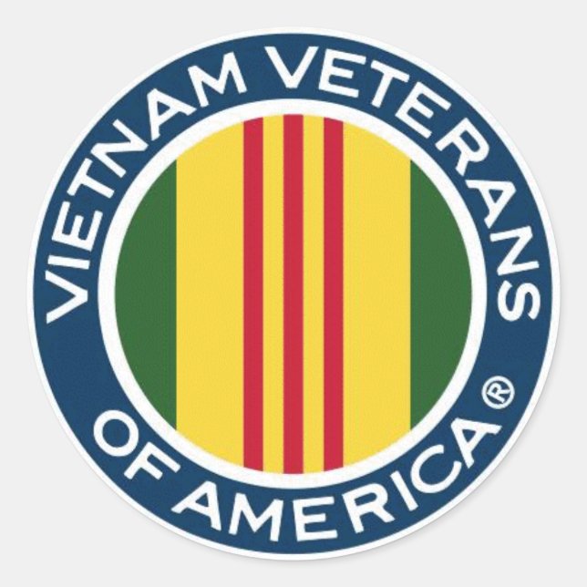 Vietnam Veteranen aus Amerika 15 cm Sticker (Vorderseite)