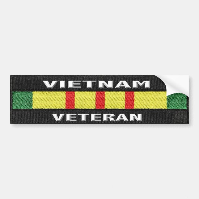 Vietnam-Veteranen-Autoaufkleber Autoaufkleber (Vorne)