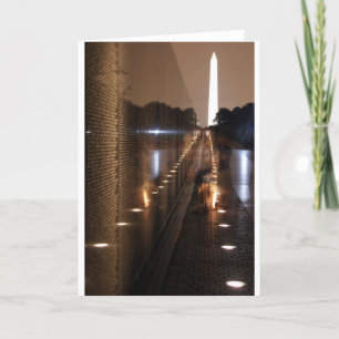 Vietnam-Veteranen-Erinnerungswand-Foto Karte