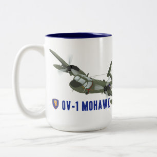 Vietnam-Veteranen-Mohikaner Zweifarbige Tasse
