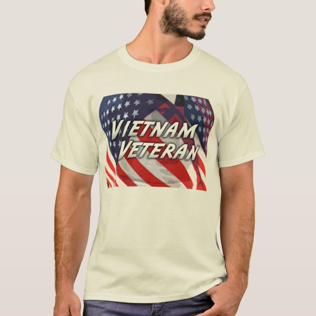 Vietnam-Veteranen-Shirt T-Shirt (Vorderseite)