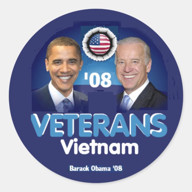 VIETNAM Veteranen Sticker (Vorderseite)
