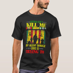 Vietnam Veterans Day Orange Agent Victims Remüden T-Shirt
