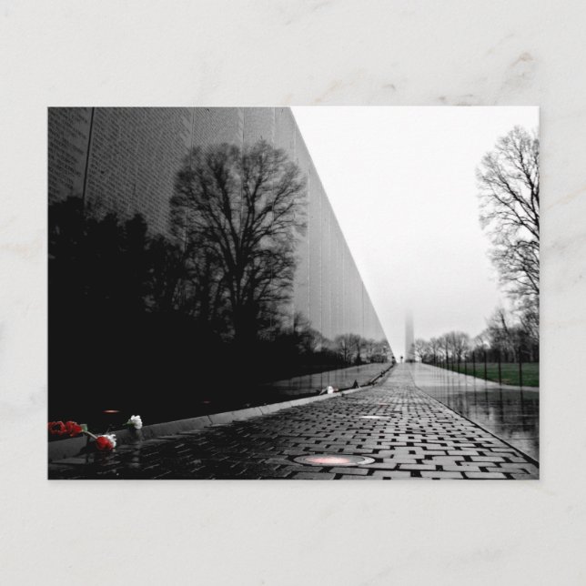 Vietnam Veterans Memorial Postkarte (Vorderseite)