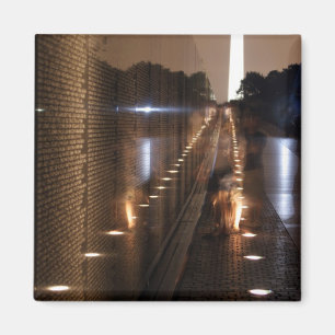 Vietnam Veterans Memorial Wall Foto Magnet