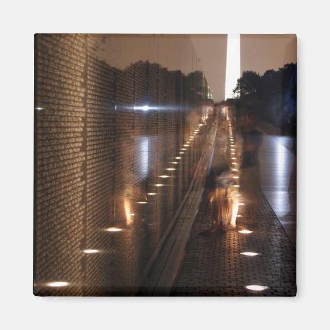 Vietnam Veterans Memorial Wall Foto Magnet (Vorne)