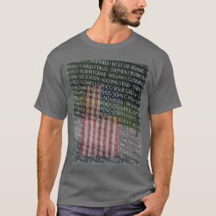 Vietnam Veterans Memorial Wall Washington T-Shirt